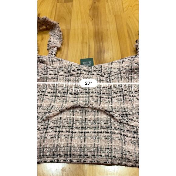 Wild Fable Tweed Boucle Tiny Tank Top Women's 4X NWT - Picture 4 of 4